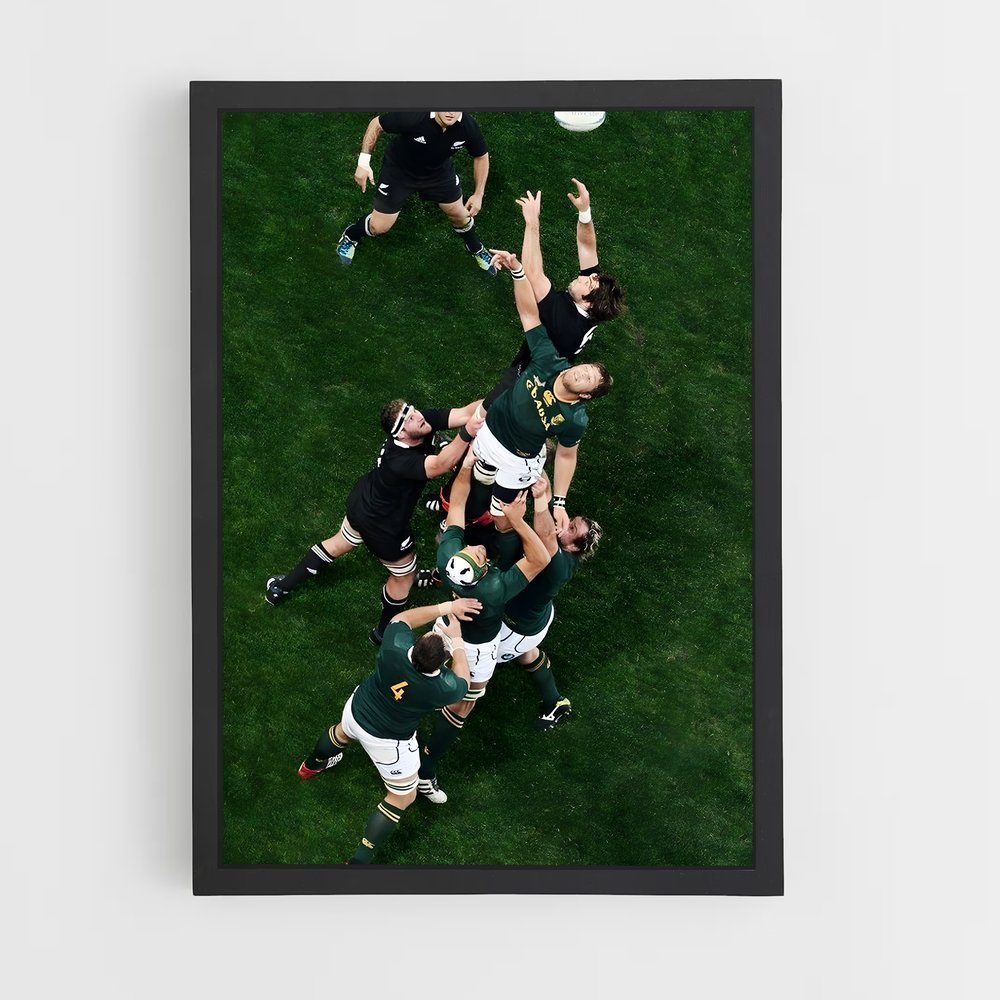 Poster New zealand – affiche Rugby (vue 2)